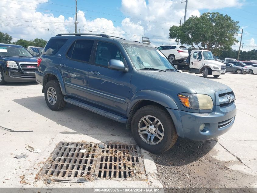 2006 Toyota Sequoia Sr5 V8 VIN: 5TDZT34A26S273112 Lot: 40509375