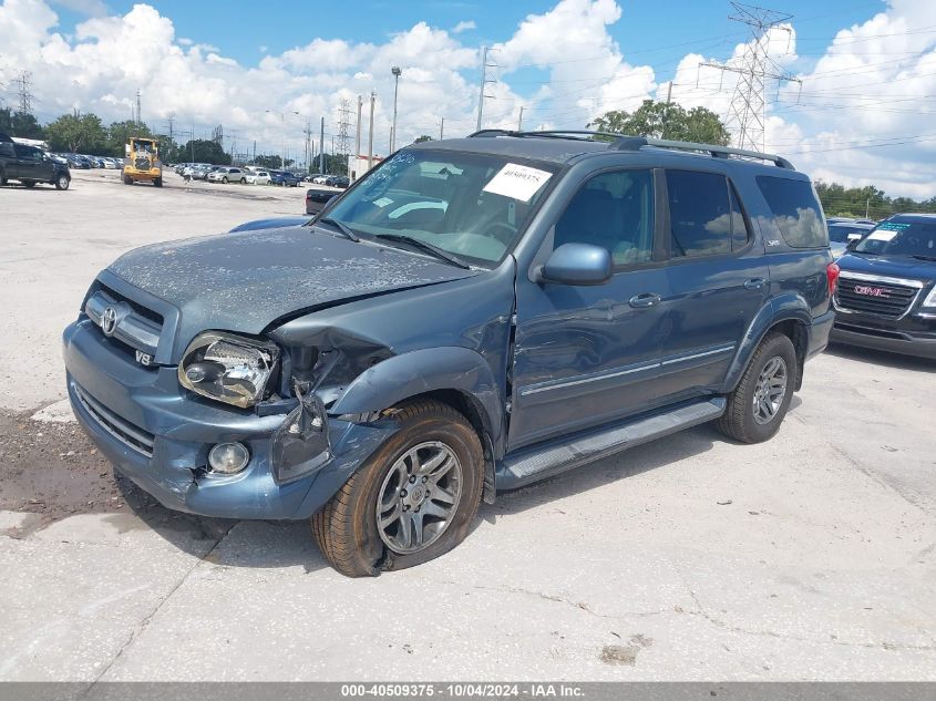 2006 Toyota Sequoia Sr5 V8 VIN: 5TDZT34A26S273112 Lot: 40509375