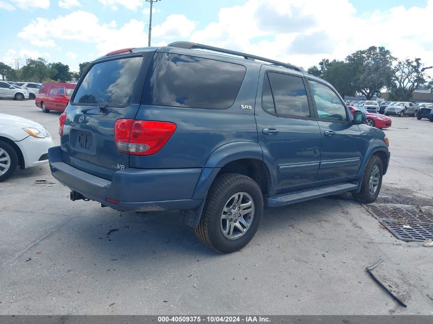 2006 Toyota Sequoia Sr5 V8 VIN: 5TDZT34A26S273112 Lot: 40509375