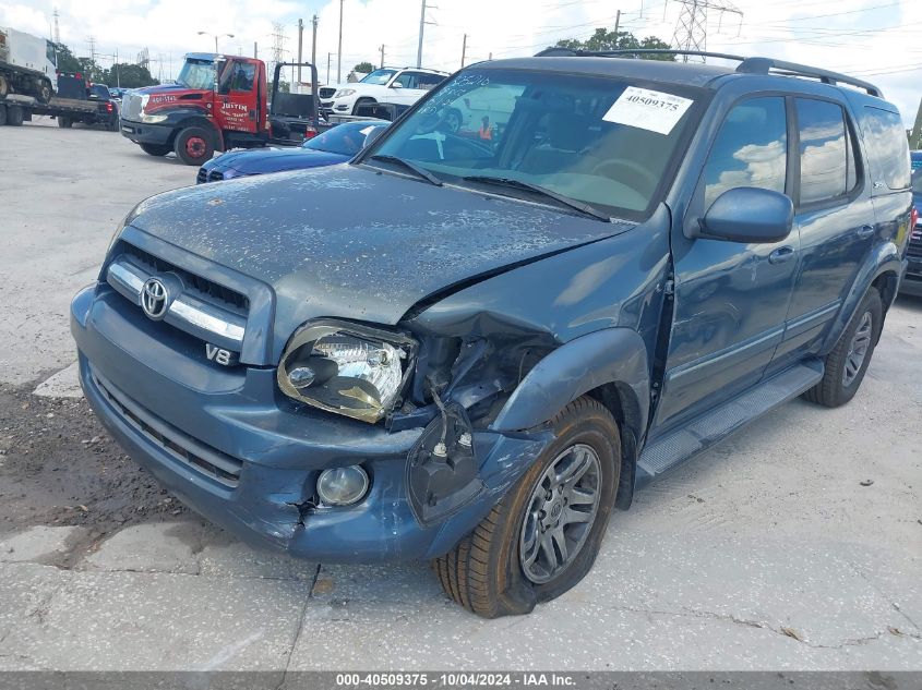 2006 Toyota Sequoia Sr5 V8 VIN: 5TDZT34A26S273112 Lot: 40509375