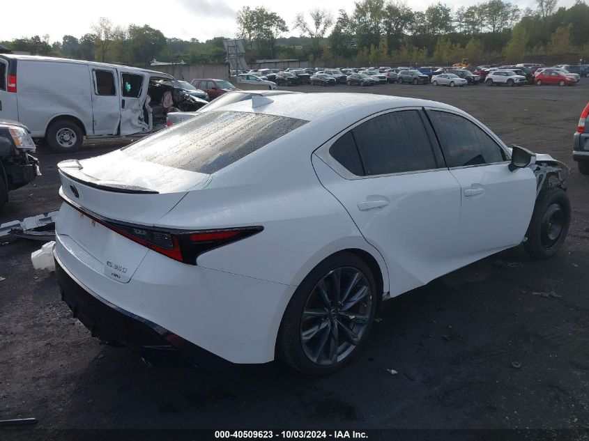 2022 Lexus Is 350 F Sport VIN: JTHGZ1E24N5024556 Lot: 40509623