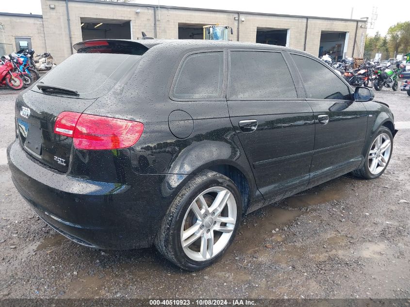 2011 Audi A3 2.0T Premium VIN: WAUMFAFM0BA073590 Lot: 40510923