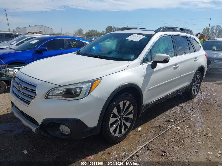 2015 Subaru Outback 3.6R Limited VIN: 4S4BSENC3F3266604 Lot: 40511308