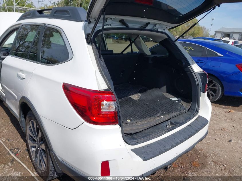 2015 Subaru Outback 3.6R Limited VIN: 4S4BSENC3F3266604 Lot: 40511308