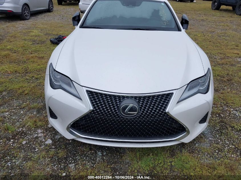 2020 Lexus Rc 350 VIN: JTHDZ5BC8L5022359 Lot: 40512264