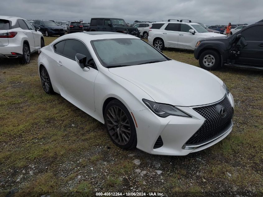 2020 Lexus Rc 350 VIN: JTHDZ5BC8L5022359 Lot: 40512264