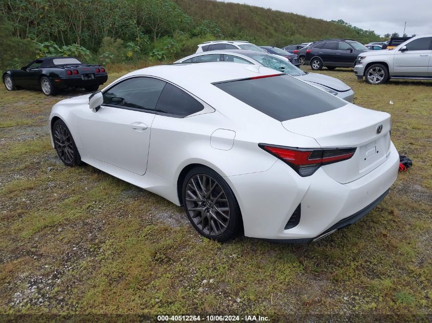 2020 Lexus Rc 350 VIN: JTHDZ5BC8L5022359 Lot: 40512264