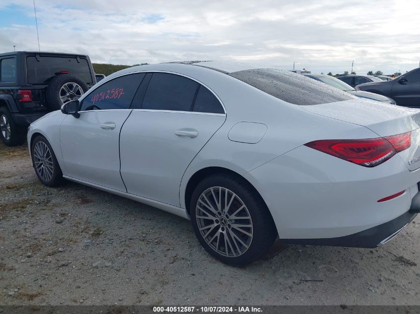 2020 Mercedes-Benz Cla 250 VIN: W1K5J4GB8LN095034 Lot: 40512587