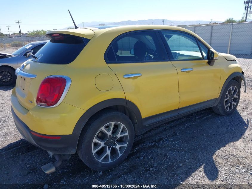 2016 Fiat 500X Trekking VIN: ZFBCFYCT9GP339845 Lot: 40512756