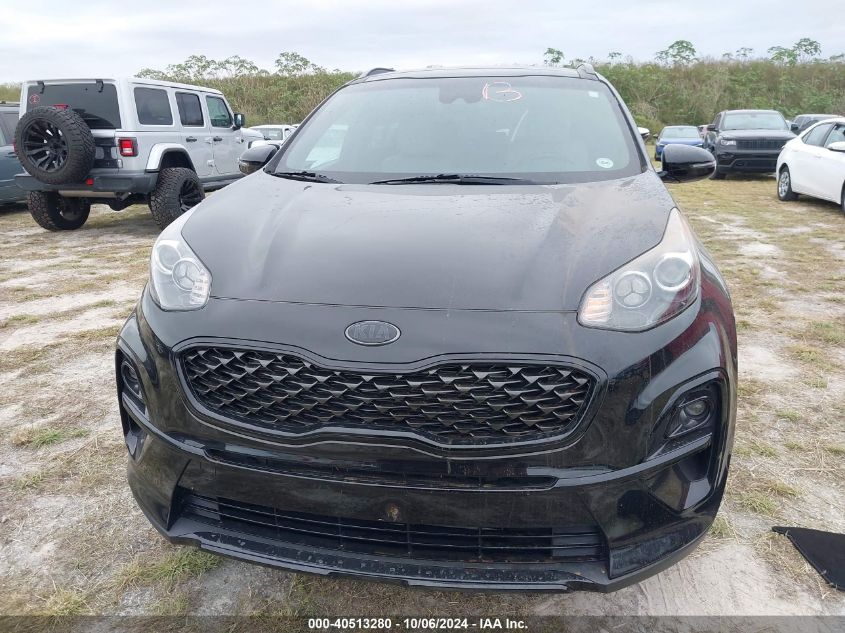 2022 Kia Sportage Nightfall Edition VIN: KNDP63AC7N7948241 Lot: 40513280