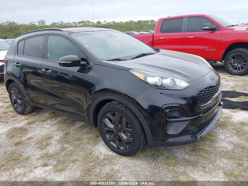 2022 Kia Sportage Nightfall Edition VIN: KNDP63AC7N7948241 Lot: 40513280