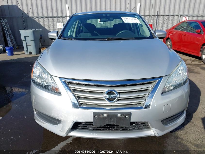 2014 Nissan Sentra Fe+ S/Fe+ Sv/S/Sl/Sr/Sv VIN: 3N1AB7AP0EY213677 Lot: 40514206