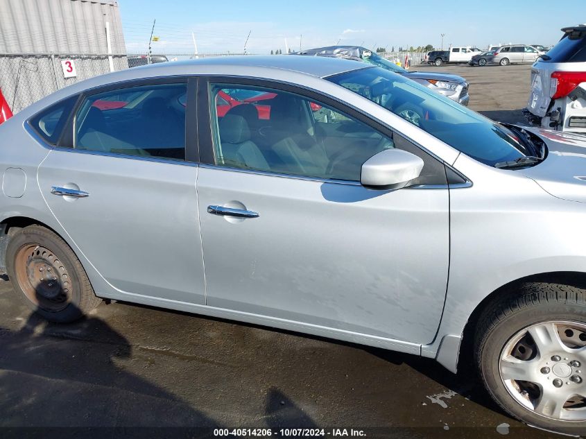 2014 Nissan Sentra Fe+ S/Fe+ Sv/S/Sl/Sr/Sv VIN: 3N1AB7AP0EY213677 Lot: 40514206