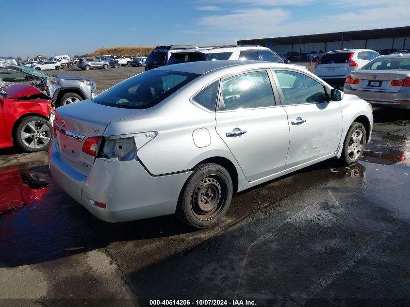 2014 Nissan Sentra Fe+ S/Fe+ Sv/S/Sl/Sr/Sv VIN: 3N1AB7AP0EY213677 Lot: 40514206