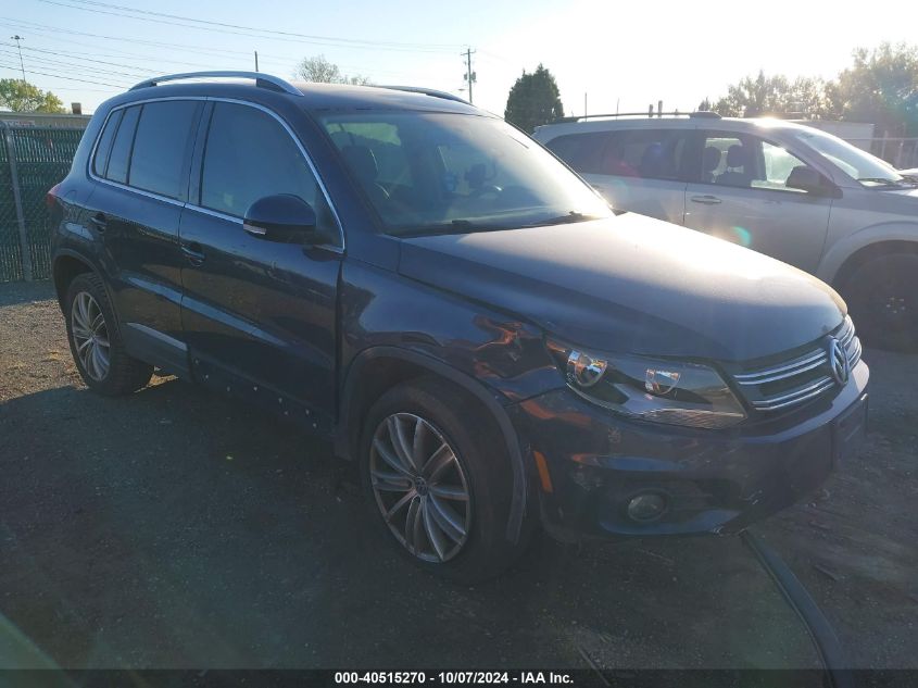 2014 Volkswagen Tiguan Sel VIN: WVGBV3AX9EW559196 Lot: 40515270