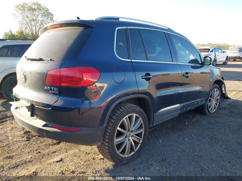 2014 Volkswagen Tiguan Sel VIN: WVGBV3AX9EW559196 Lot: 40515270