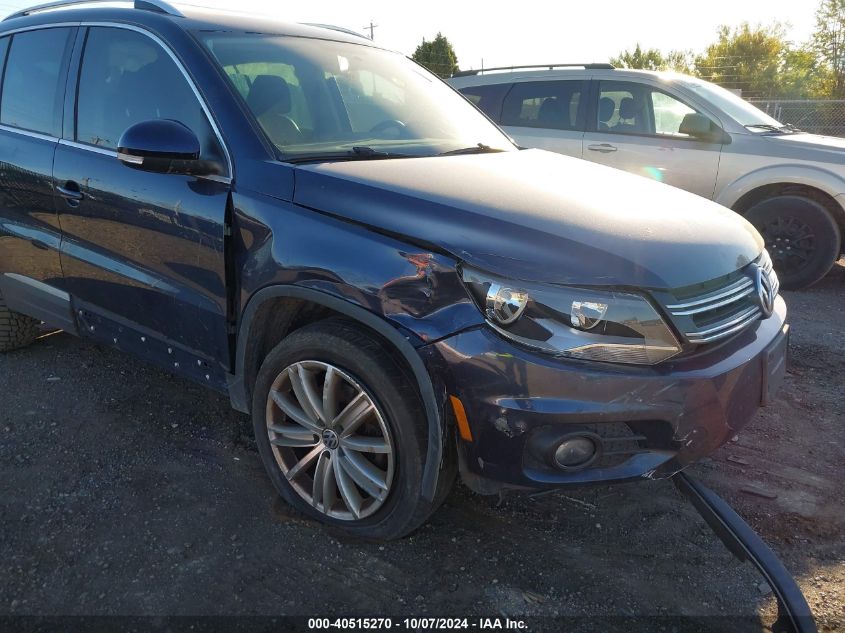 2014 Volkswagen Tiguan Sel VIN: WVGBV3AX9EW559196 Lot: 40515270