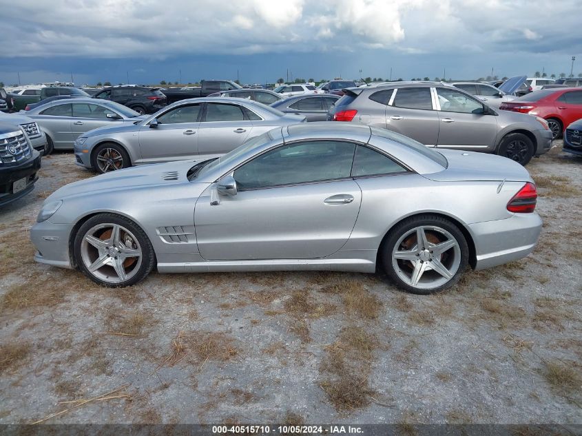 2009 Mercedes-Benz Sl 550 VIN: WDBSK71F99F143696 Lot: 40515710