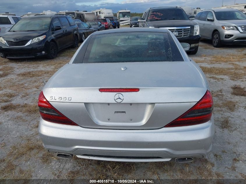 2009 Mercedes-Benz Sl 550 VIN: WDBSK71F99F143696 Lot: 40515710