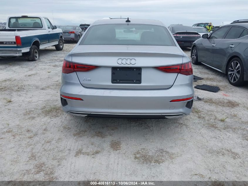 2022 Audi A3 Premium 40 Tfsi Front-Wheel Drive S Tronic VIN: WAUAUDGYXNA075671 Lot: 40516113