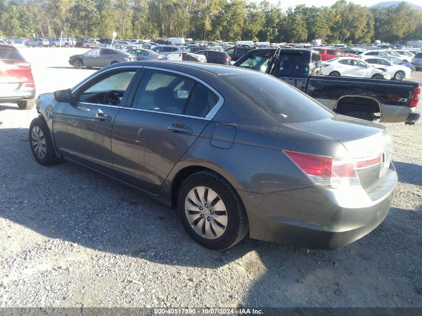 2012 Honda Accord 2.4 Lx VIN: 1HGCP2F39CA198468 Lot: 40517890