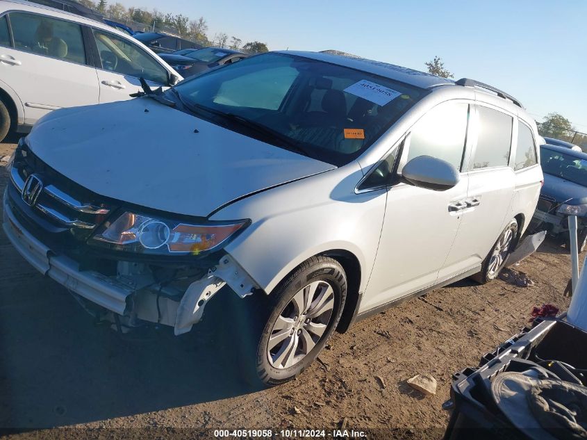 2015 Honda Odyssey Exl VIN: 5FNRL5H69FB090649 Lot: 40519058