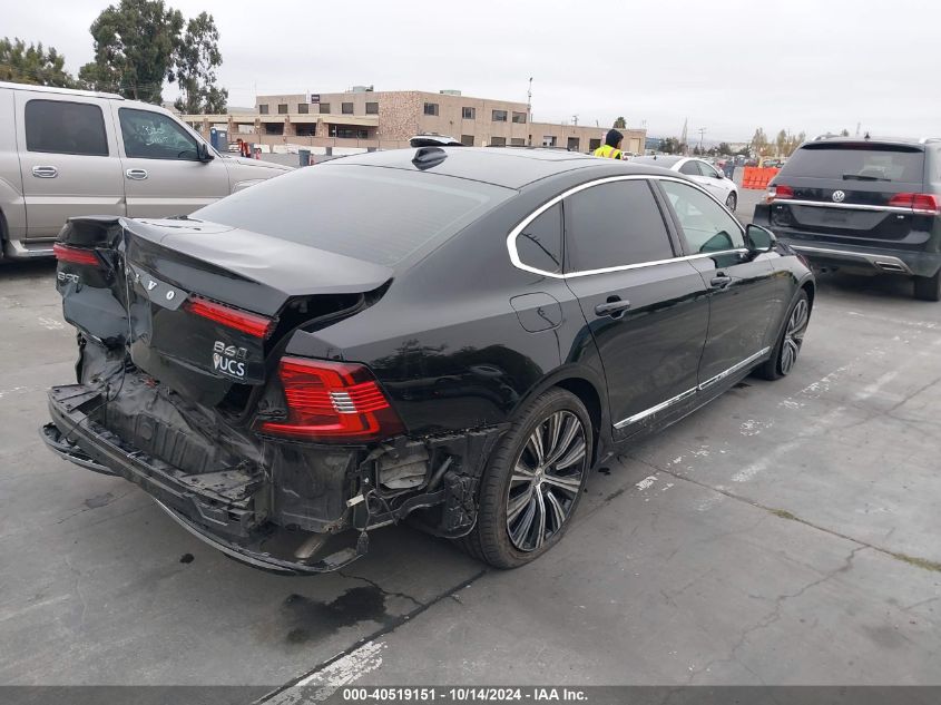 2023 Volvo S90 B6 Plus VIN: LVY062MN1PP348741 Lot: 40519151