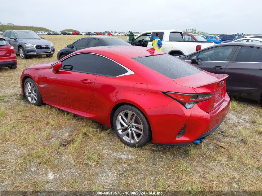 2021 Lexus Rc 300 VIN: JTHAA5BC0M5011187 Lot: 40519575