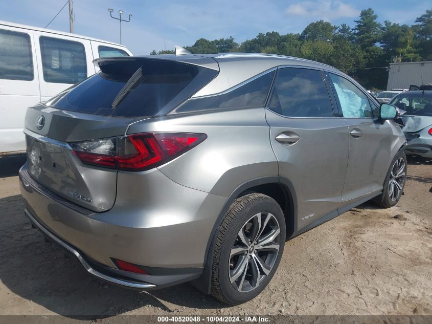 2022 Lexus Rx 450H VIN: 2T2HGMDAXNC091246 Lot: 40520048