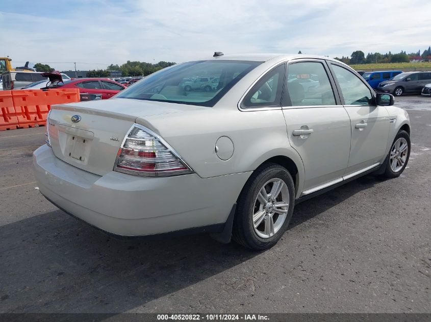 2008 Ford Taurus Sel VIN: 1FAHP24W28G105401 Lot: 40520822