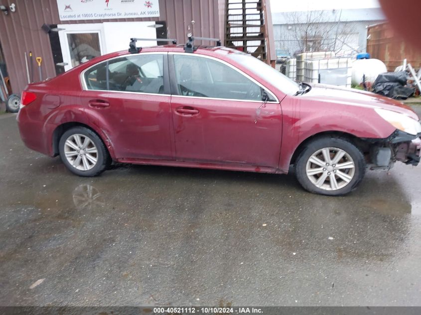 2010 Subaru Legacy 2.5I Premium VIN: 4S3BMBG67A3225261 Lot: 40521112