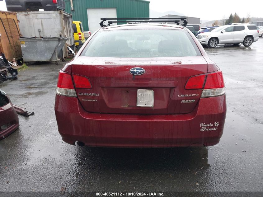 2010 Subaru Legacy 2.5I Premium VIN: 4S3BMBG67A3225261 Lot: 40521112