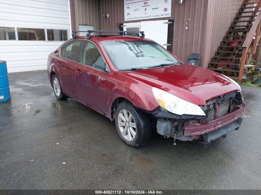 2010 Subaru Legacy 2.5I Premium VIN: 4S3BMBG67A3225261 Lot: 40521112