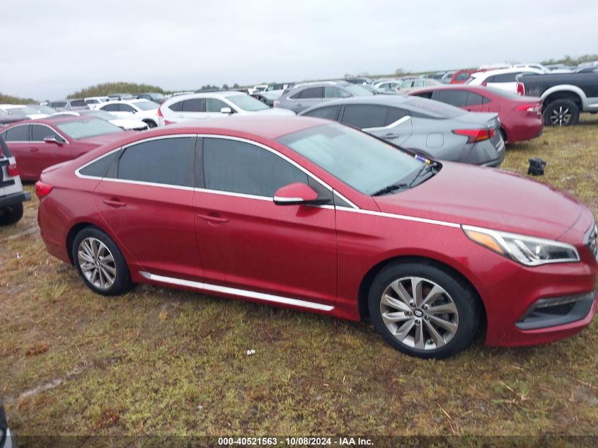 2015 Hyundai Sonata Sport VIN: 5NPE34AF2FH240119 Lot: 40521563