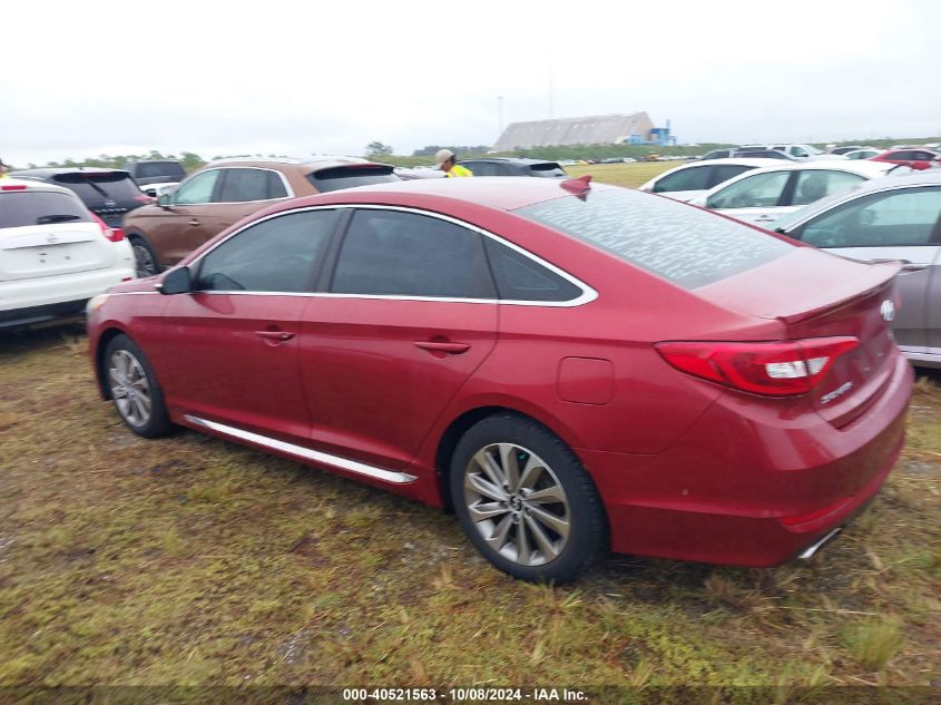 2015 Hyundai Sonata Sport VIN: 5NPE34AF2FH240119 Lot: 40521563