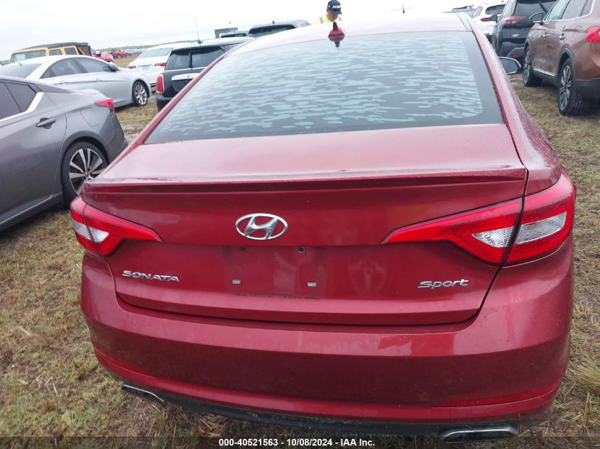 2015 Hyundai Sonata Sport VIN: 5NPE34AF2FH240119 Lot: 40521563