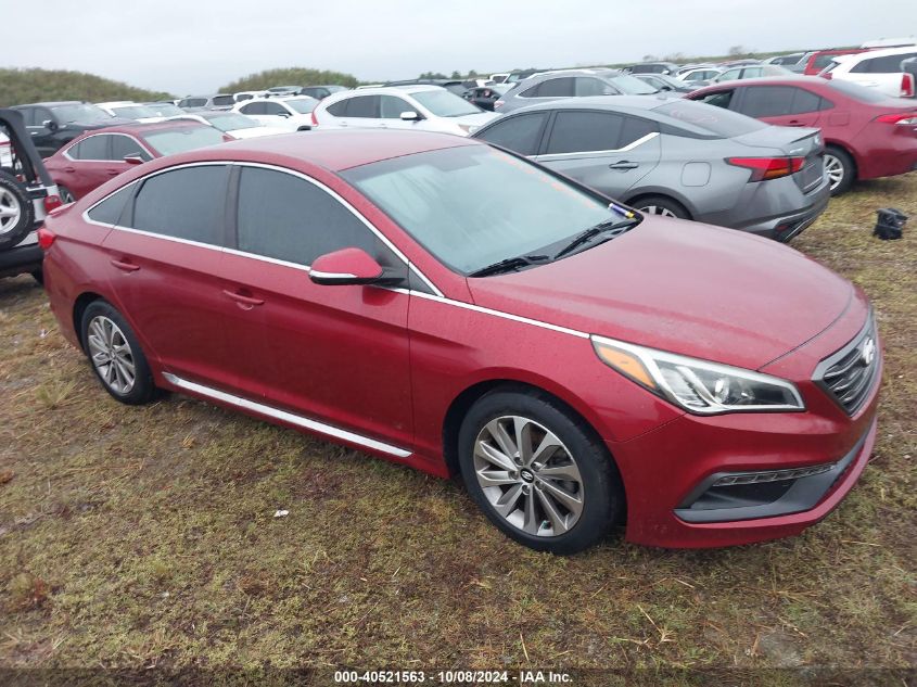 2015 Hyundai Sonata Sport VIN: 5NPE34AF2FH240119 Lot: 40521563