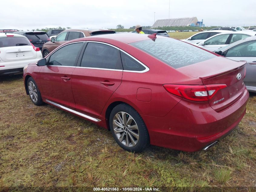 2015 Hyundai Sonata Sport VIN: 5NPE34AF2FH240119 Lot: 40521563