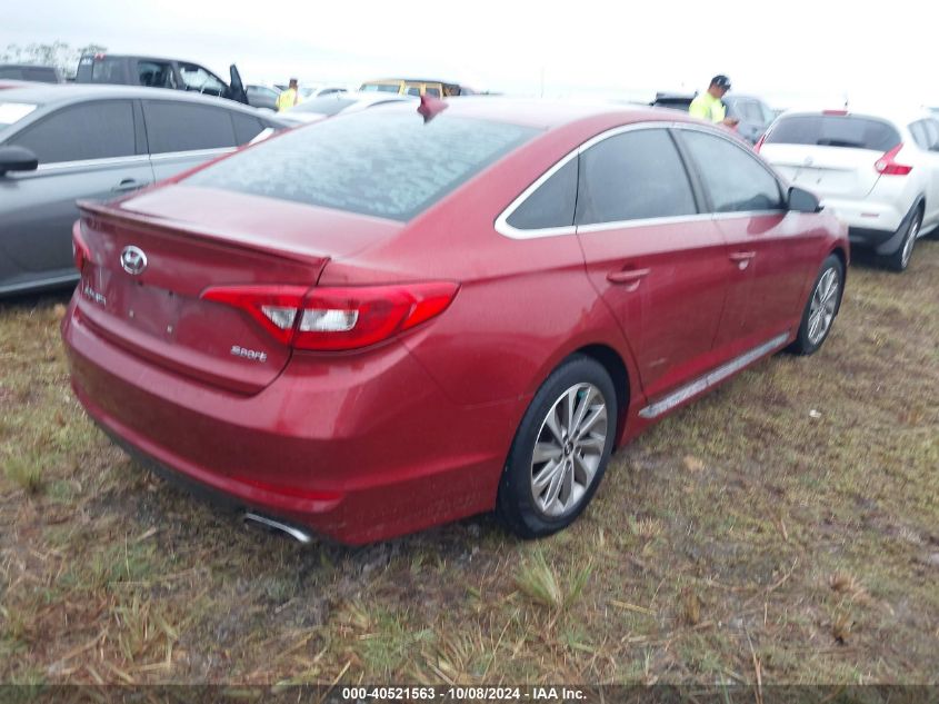 2015 Hyundai Sonata Sport VIN: 5NPE34AF2FH240119 Lot: 40521563