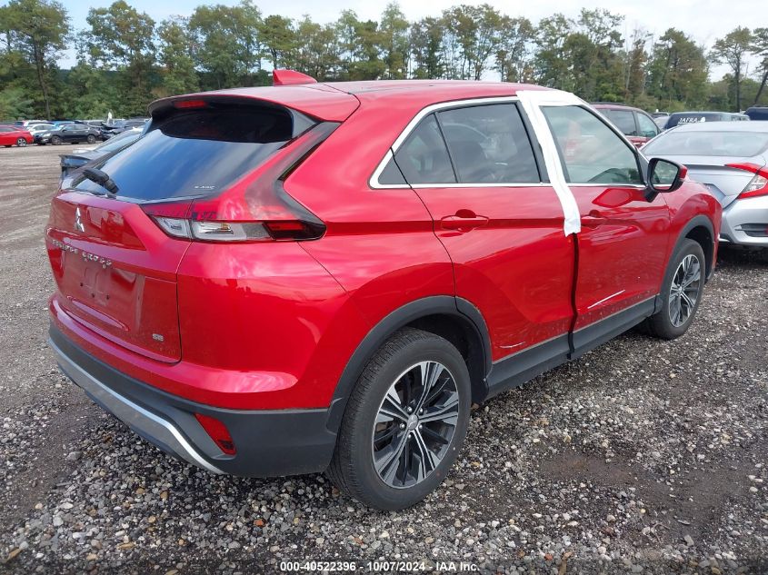 2022 Mitsubishi Eclipse Cross Se S-Awc/Se Special Edition S-Awc/Sel S-Awc/Sel Special Edition S-Awc VIN: JA4ATWAA7NZ002413 Lot: 40522396