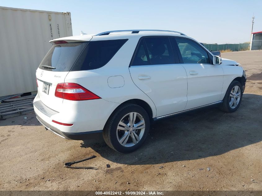 2015 Mercedes-Benz Ml 350 4Matic VIN: 4JGDA5HBXFA517466 Lot: 40522412