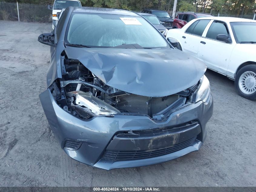 2016 Toyota Corolla L/Le/Le Pls/Prm/S/S Pls VIN: 2T1BURHE1GC707545 Lot: 40524024