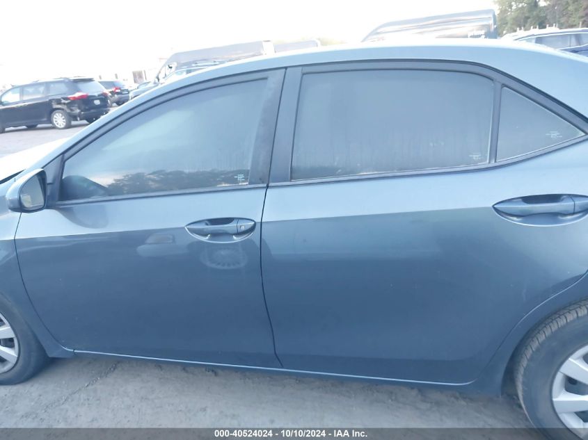 2016 Toyota Corolla L/Le/Le Pls/Prm/S/S Pls VIN: 2T1BURHE1GC707545 Lot: 40524024