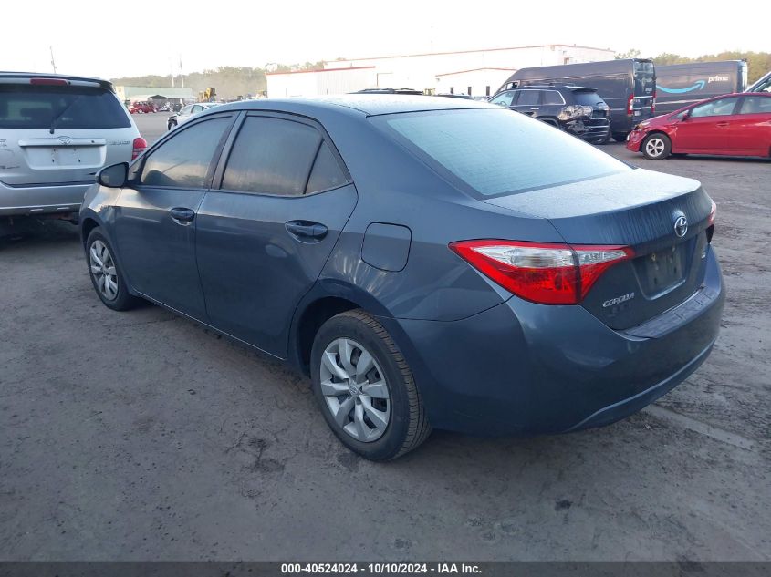 2016 Toyota Corolla L/Le/Le Pls/Prm/S/S Pls VIN: 2T1BURHE1GC707545 Lot: 40524024