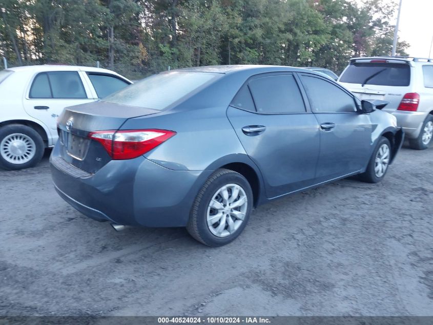 2016 Toyota Corolla L/Le/Le Pls/Prm/S/S Pls VIN: 2T1BURHE1GC707545 Lot: 40524024