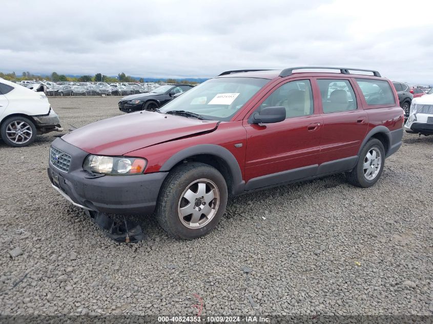 2002 Volvo V70 Xc VIN: YV1SZ58D821080366 Lot: 40524353