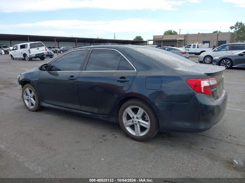 2013 Toyota Camry Se VIN: 4T1BF1FK7DU654039 Lot: 40525133