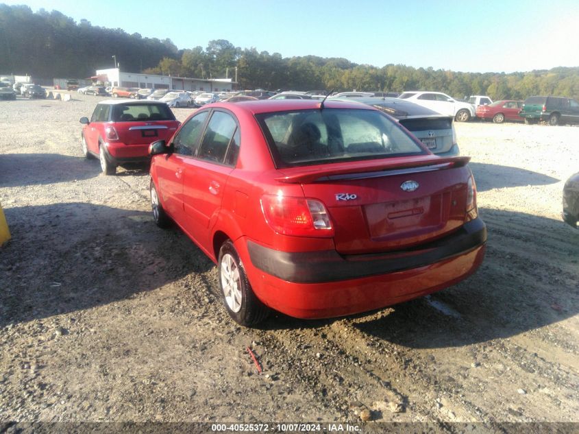 2008 Kia Rio Lx VIN: KNADE123986341368 Lot: 40525372