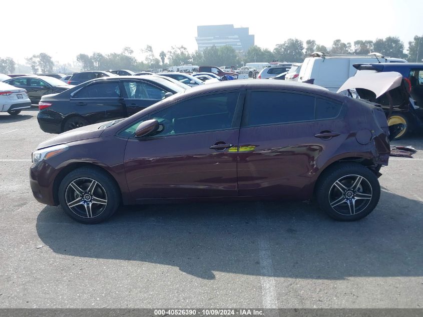 2018 Kia Forte Lx VIN: 3KPFK4A74JE228177 Lot: 40526390