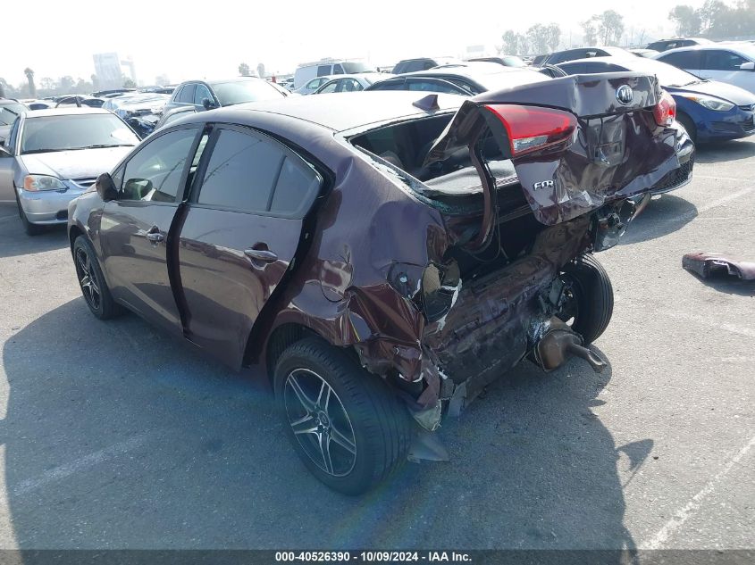 2018 Kia Forte Lx VIN: 3KPFK4A74JE228177 Lot: 40526390